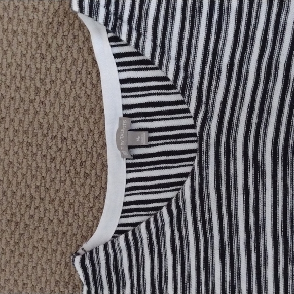 T By Talbots Striped Shirt - Picture 8 of 11